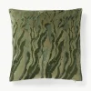Abstract fluwelen kussenhoes Phoenix