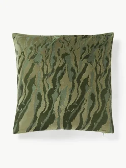 Abstract fluwelen kussenhoes Phoenix