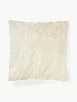 Abstracte fluwelen kussenhoes Phoenix