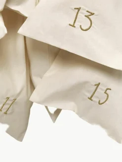 Adventskalender Libre van biokatoen en grenenhout