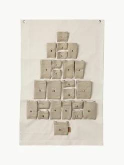 Adventskalender Pine van katoen en jute