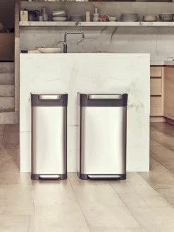 Afvalbak Titan met geïntegreerde afvalpers, 30 L