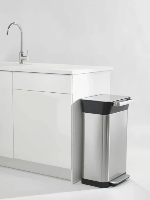 Afvalbak Titan met geïntegreerde afvalpers, 30 L