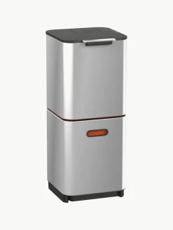 Afvalbak Totem met aparte recycling unit, 2 x 20 L