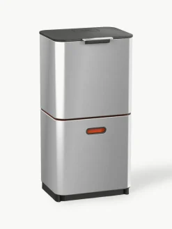 Afvalbak Totem met aparte recycling unit, 2 x 30 L