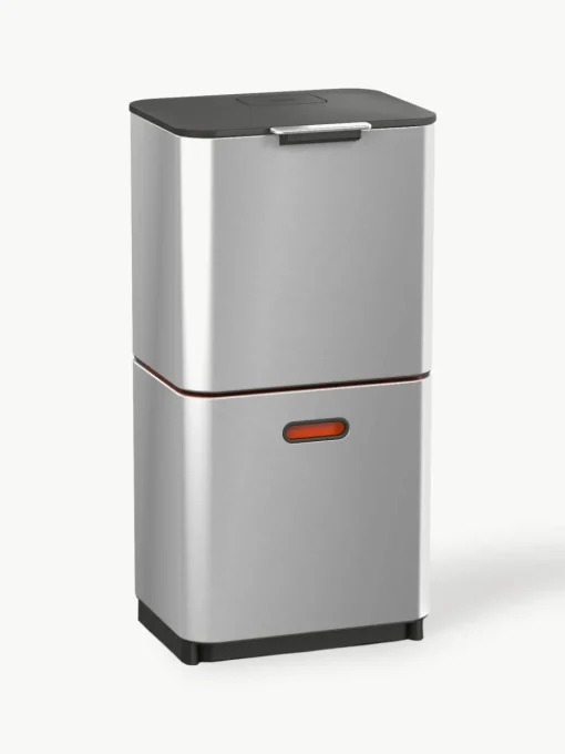 Afvalbak Totem met aparte recycling unit, 2 x 30 L