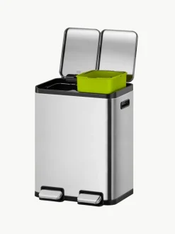 Afvalemmer EcoCasa met pedaalfunctie, 2x 30 L