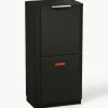 Afvalemmer Totem met aparte recycling unit, 2 x 30 L