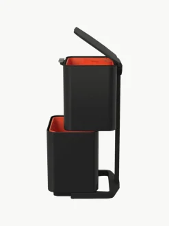 Afvalemmer Totem met aparte recycling unit, 2 x 30 L
