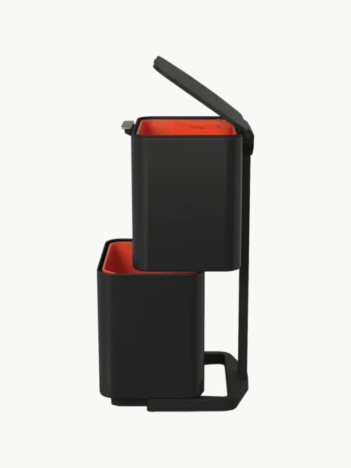 Afvalemmer Totem met aparte recycling unit, 2 x 30 L