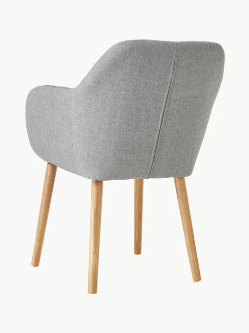 Armstoel Emilia met houten poten