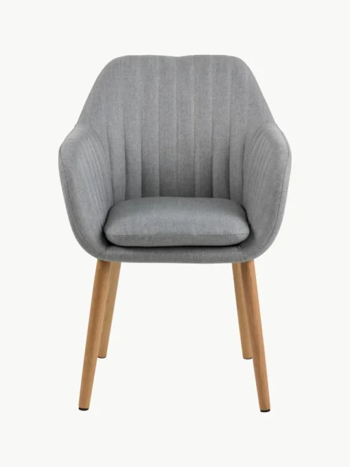 Armstoel Emilia met houten poten