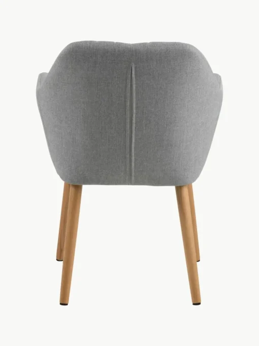 Armstoel Emilia met houten poten