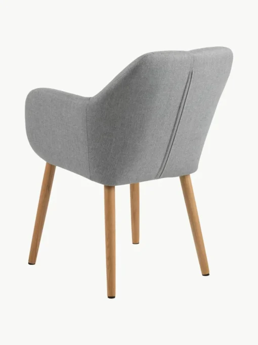 Armstoel Emilia met houten poten