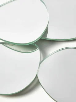 Asymmetrische onderzetters Lio, set van 4