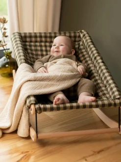 Baby wipstoel Growing Green van beukenhout
