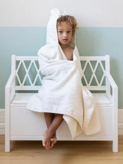 Babyhanddoek Wave van biokatoen