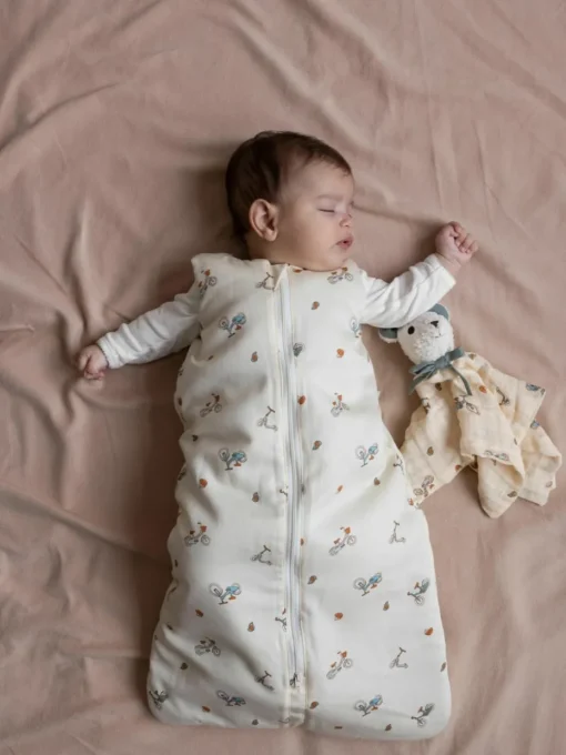 Babyslaapzak Bicycles van biologisch katoen