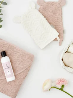 Babywashandje Wave gemaakt van biokatoen