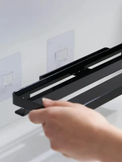 Badkamer dienblad met zelfklevende haken