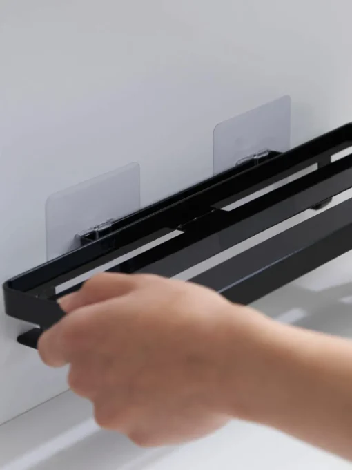 Badkamer dienblad met zelfklevende haken
