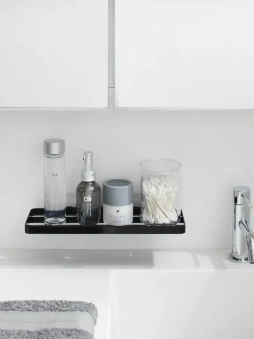 Badkamer dienblad met zelfklevende haken