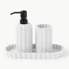 Badkameraccessoires Giselle, 3-delig