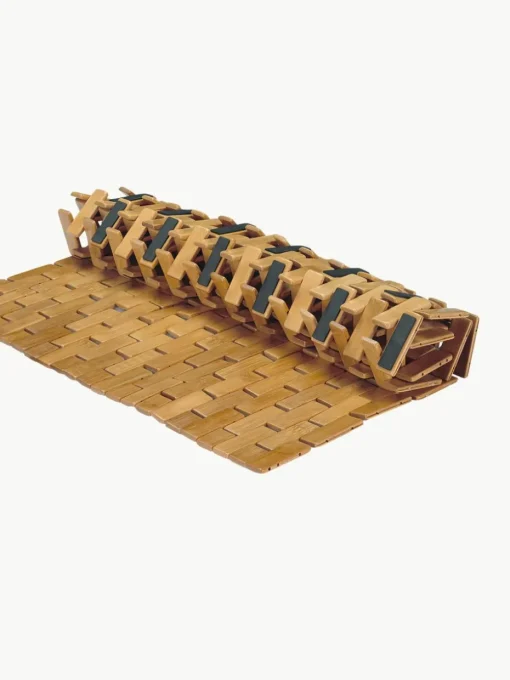 Badmat Palito van bamboehout, antislip