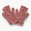 Badstof washandschoenen Terry, 2 stuks