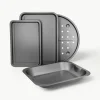 Bakplaten KitchenCraft met antiaanbaklaag, set van 4