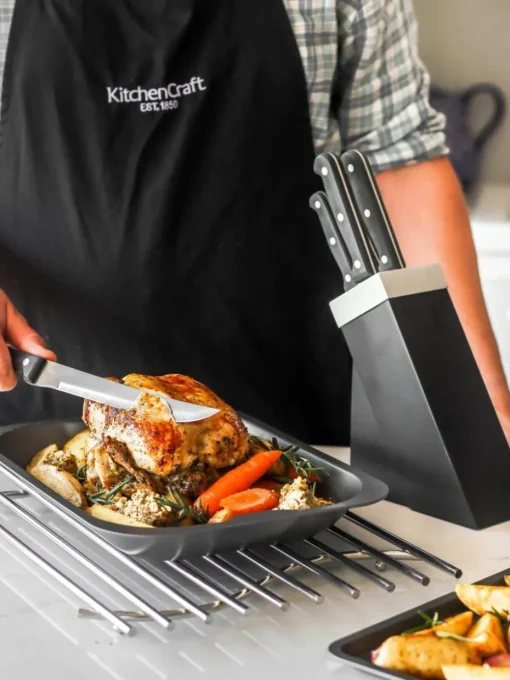 Bakplaten KitchenCraft met antiaanbaklaag, set van 4