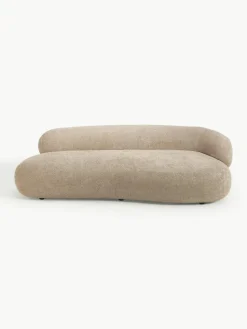 Bank Alba (3-zits) uit teddy bouclé