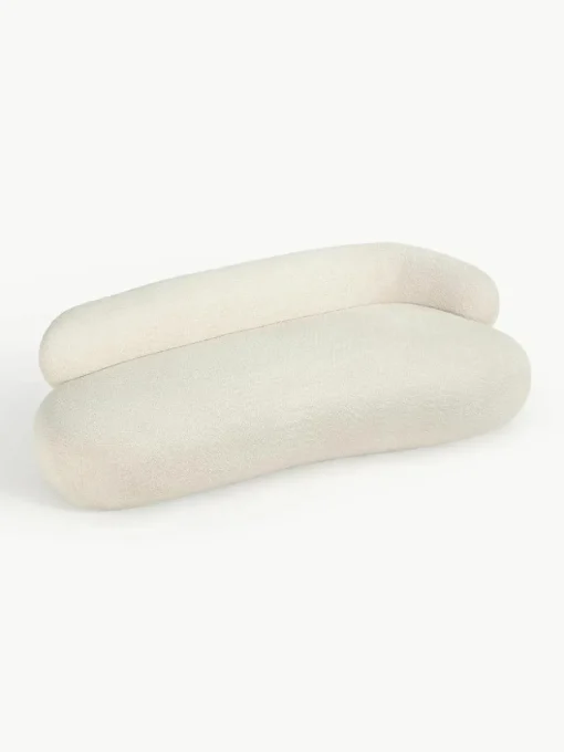 Bank Alba (3-zits) uit teddy bouclé