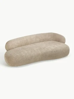 Bank Alba (3-zits) uit teddy bouclé