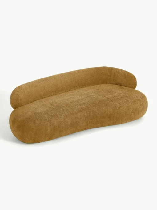 Bank Alba (3-zits) uit teddy bouclé