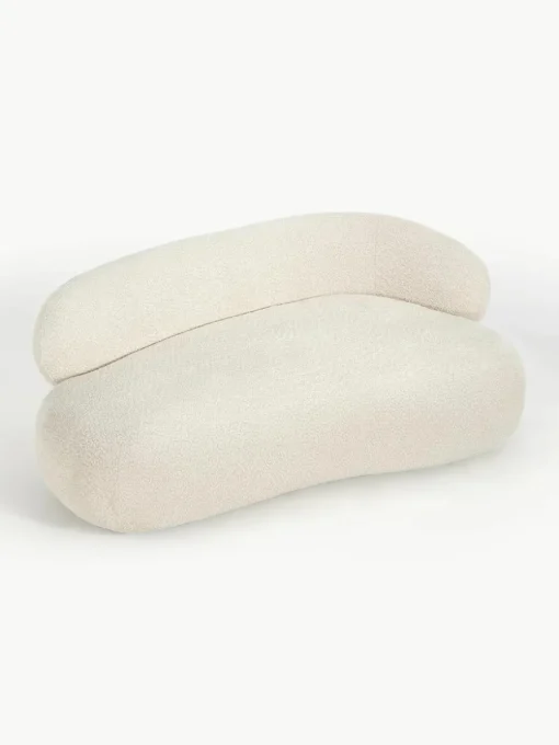 Bank Alba (2-zits) uit teddy bouclé