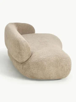 Bank Alba (3-zits) uit teddy bouclé