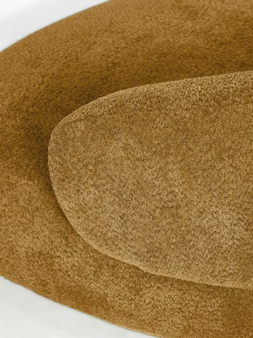 Bank Alba (3-zits) uit teddy bouclé