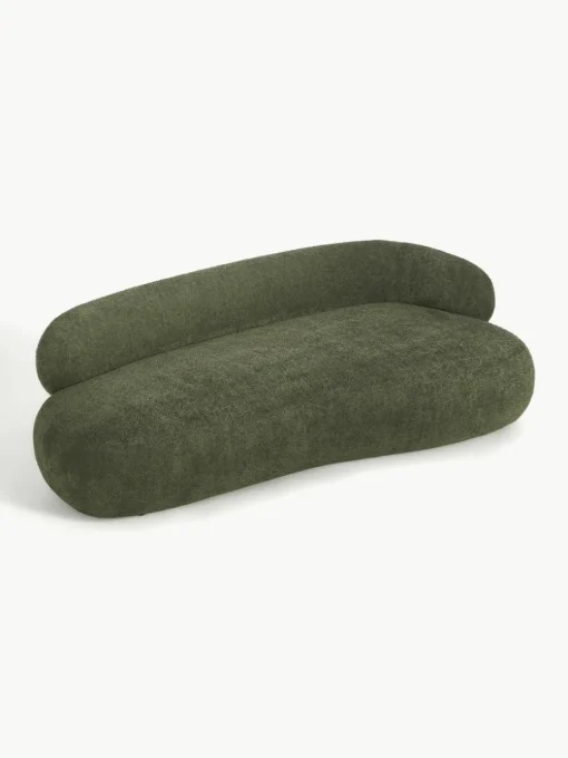 Bank Alba (3-zits) uit teddy-bouclé