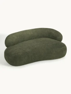 Bank Alba (2-zits) uit teddy-bouclé