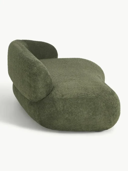 Bank Alba (3-zits) uit teddy-bouclé