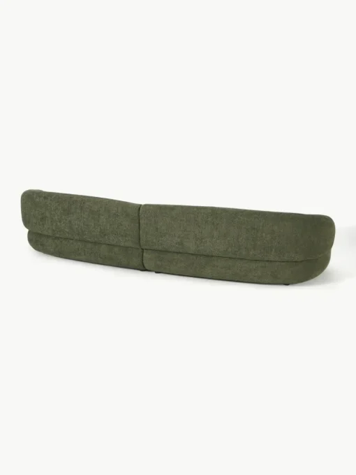 Bank Alba (4-zits) uit teddy-bouclé