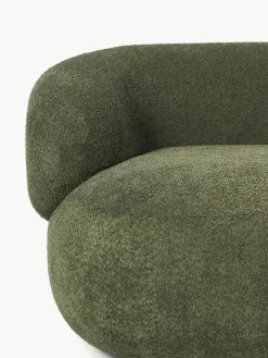 Bank Alba (4-zits) uit teddy-bouclé
