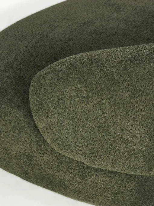 Bank Alba (3-zits) uit teddy-bouclé