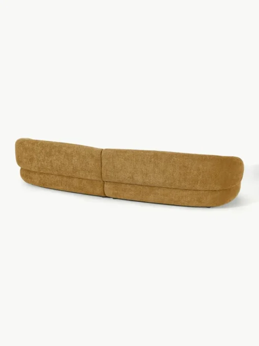 Bank Alba (4-zits) uit teddy-bouclé