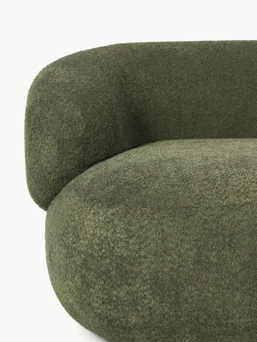 Bank Alba (4-zits) uit teddy-bouclé