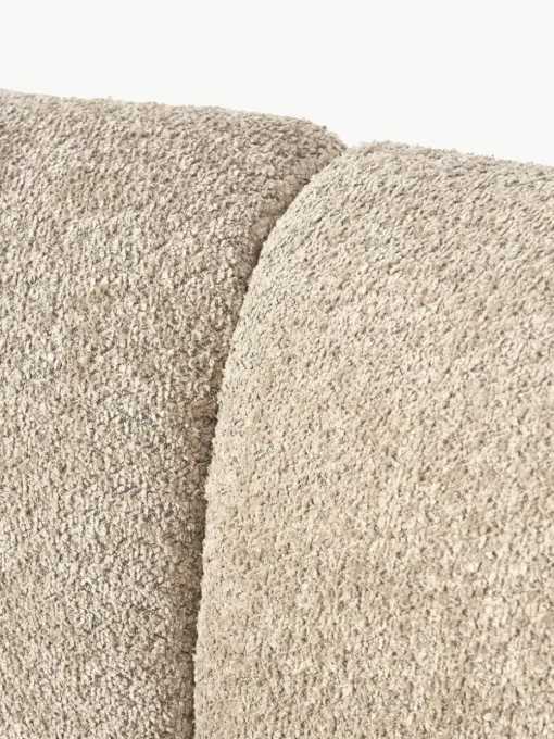 Bank Alba (4-zits) uit teddy-bouclé