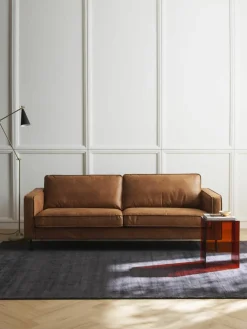 Bank Hunter (3-zits) van gerecycled leer