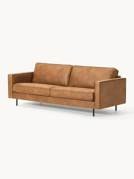 Bank Hunter (3-zits) van gerecycled leer