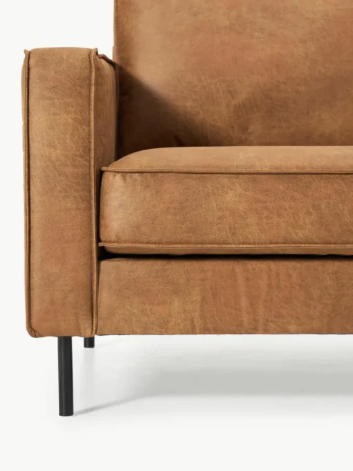 Bank Hunter (3-zits) van gerecycled leer